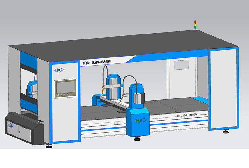 角钢法兰自动焊（全封闭环保结构）